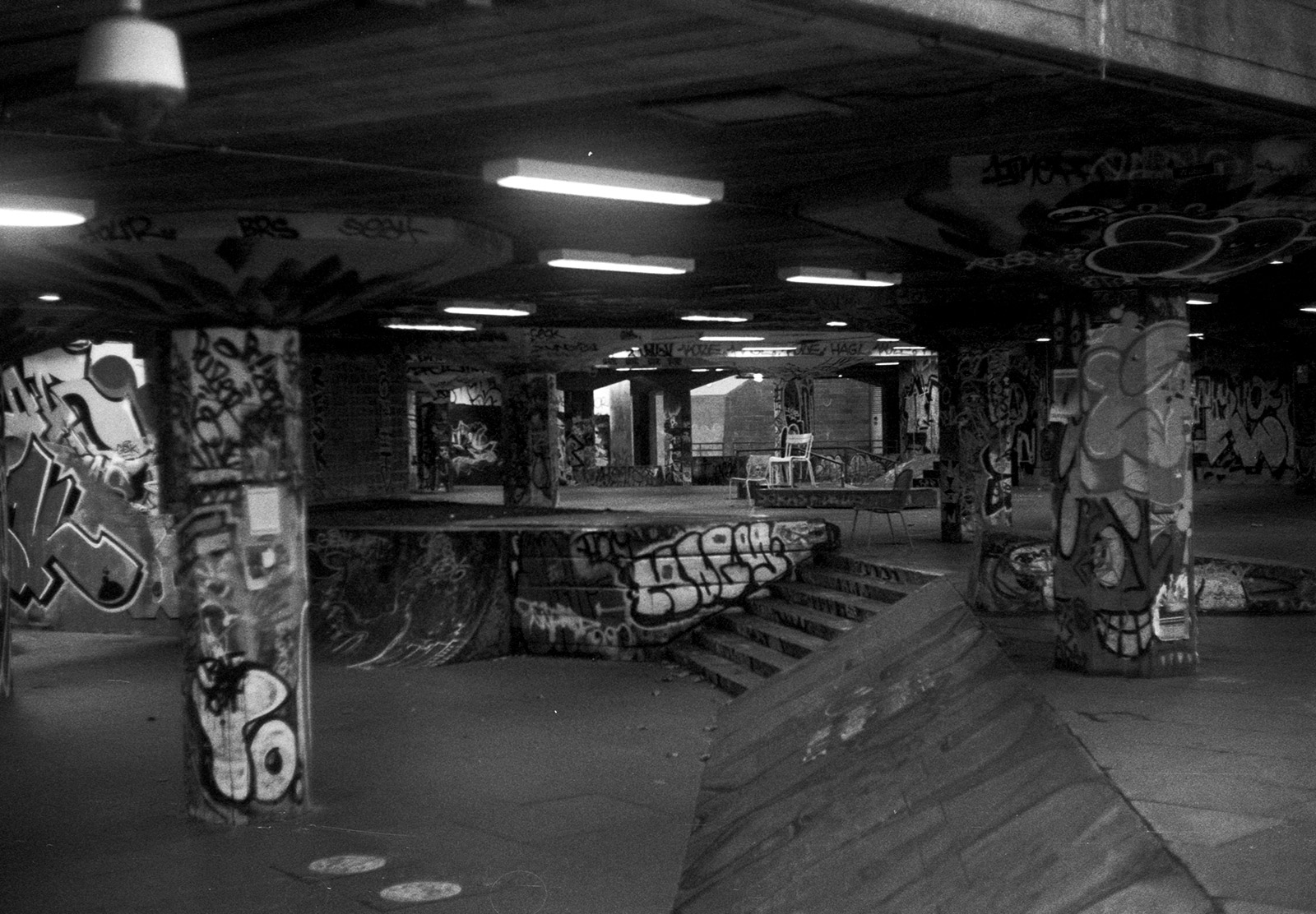 Skate area in London
