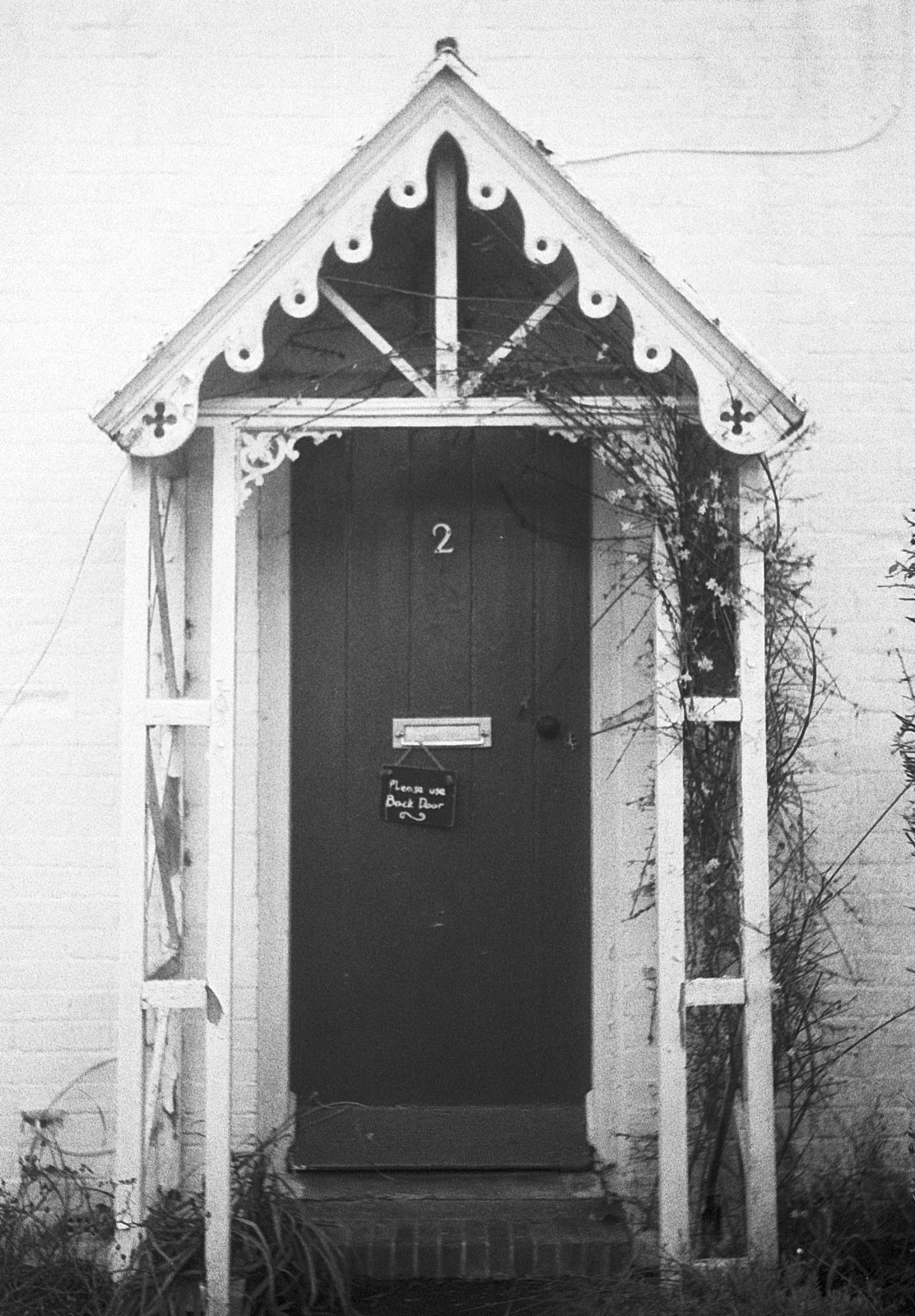 Door and porch