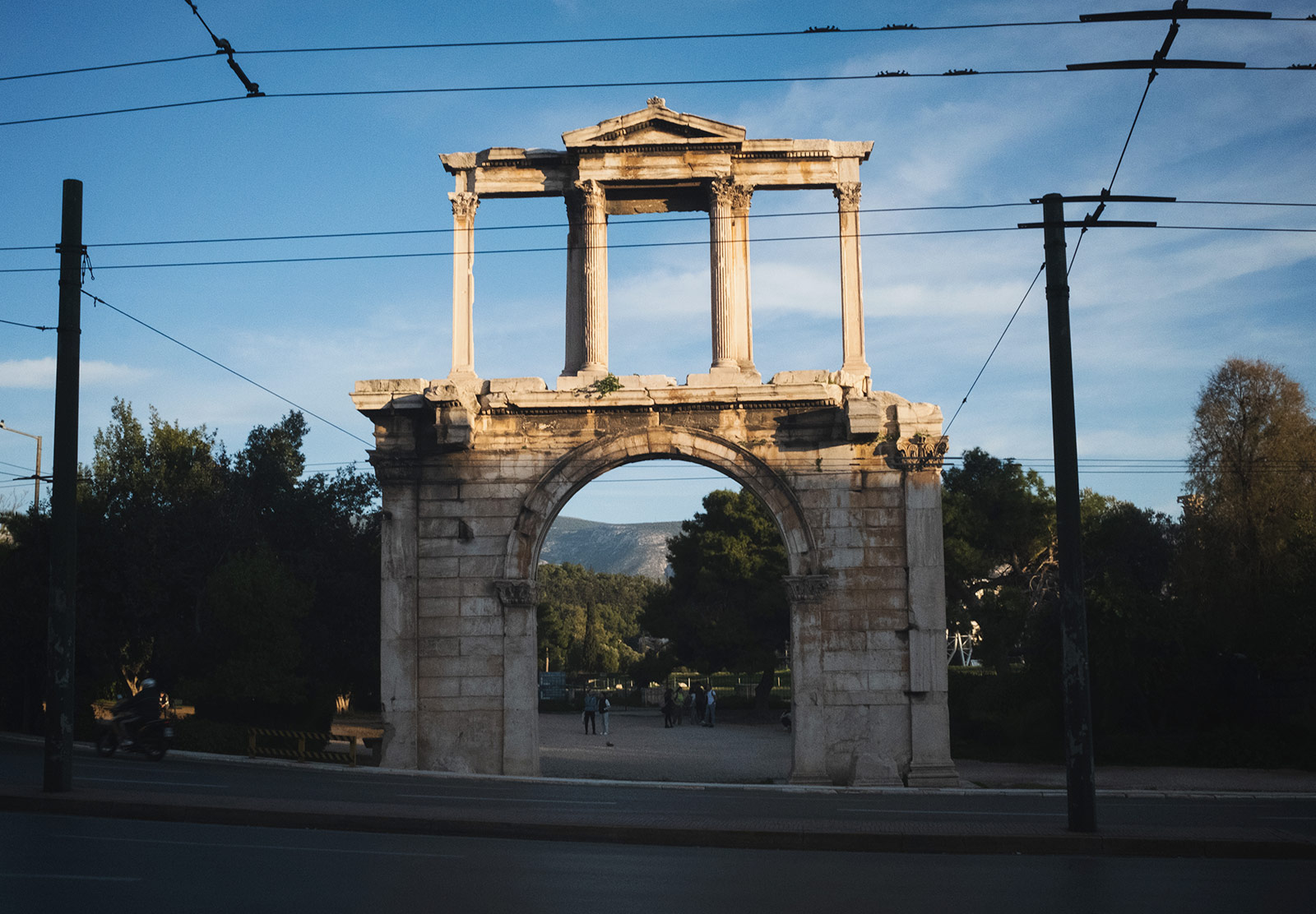 Old archway in the sun