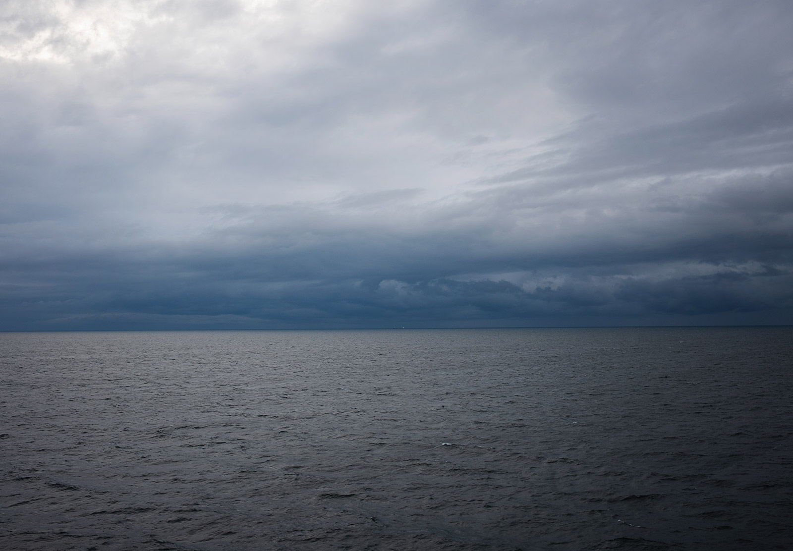 Dark blue clouds