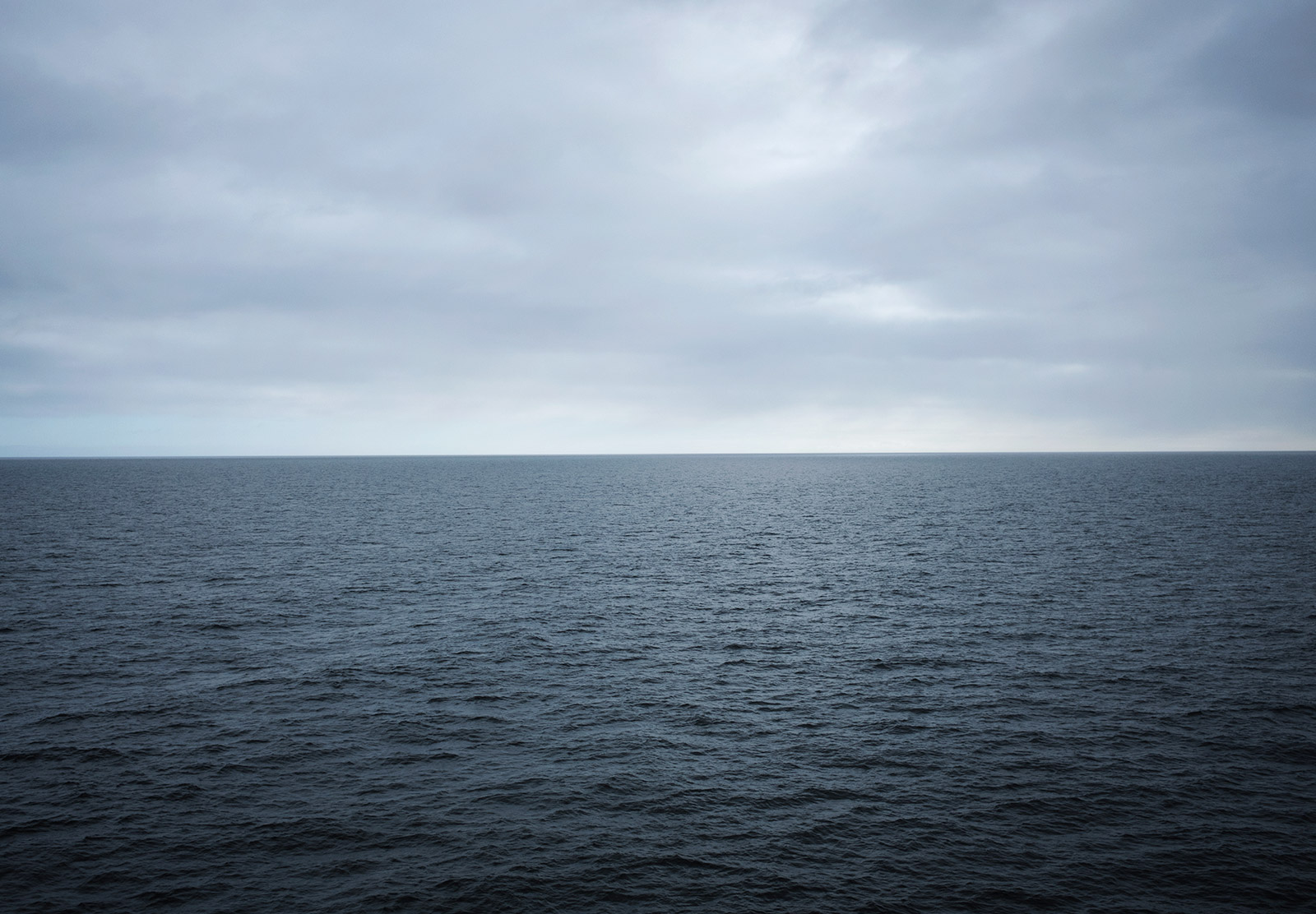 Blue grey sea