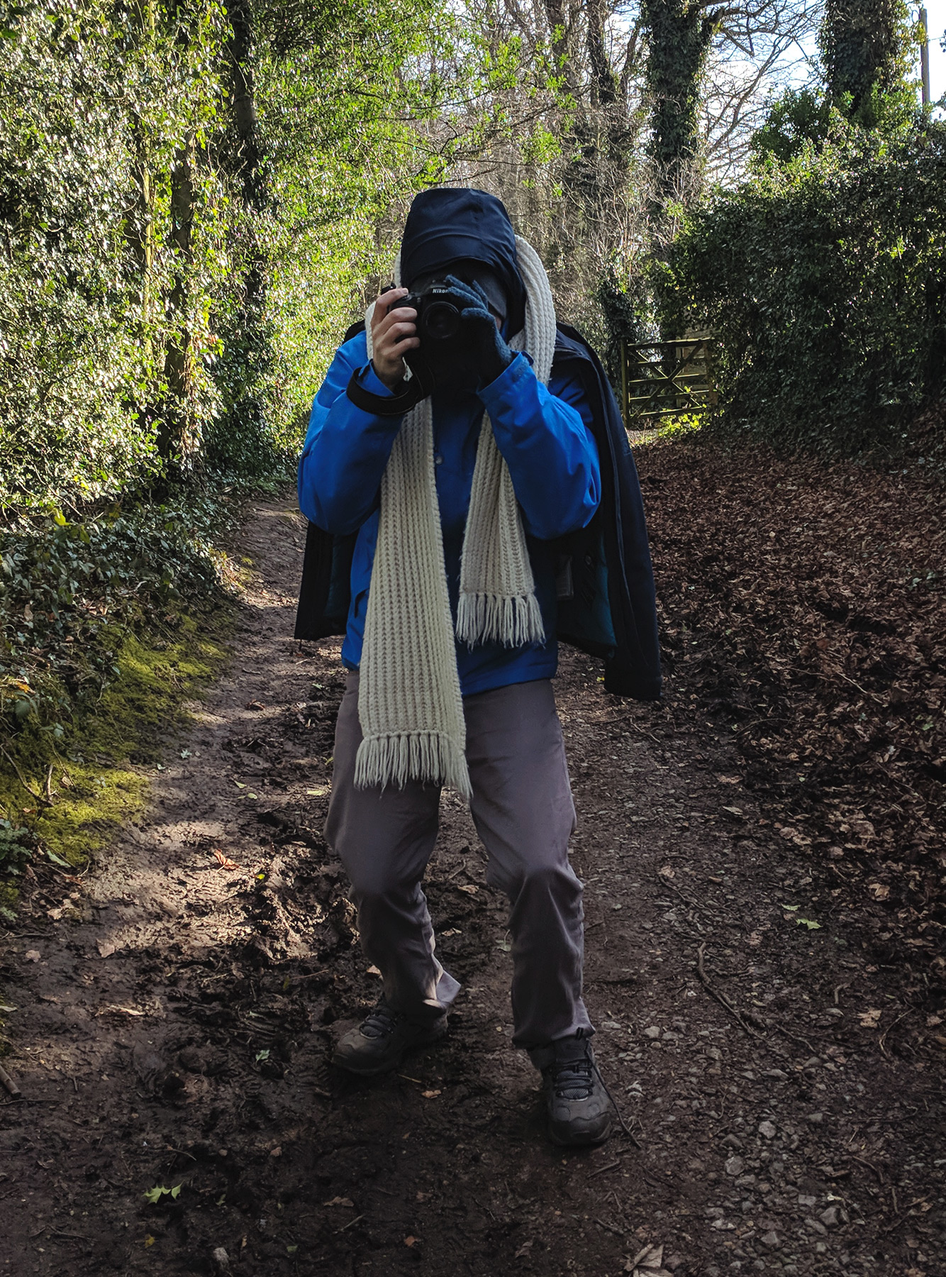 Man taking photos