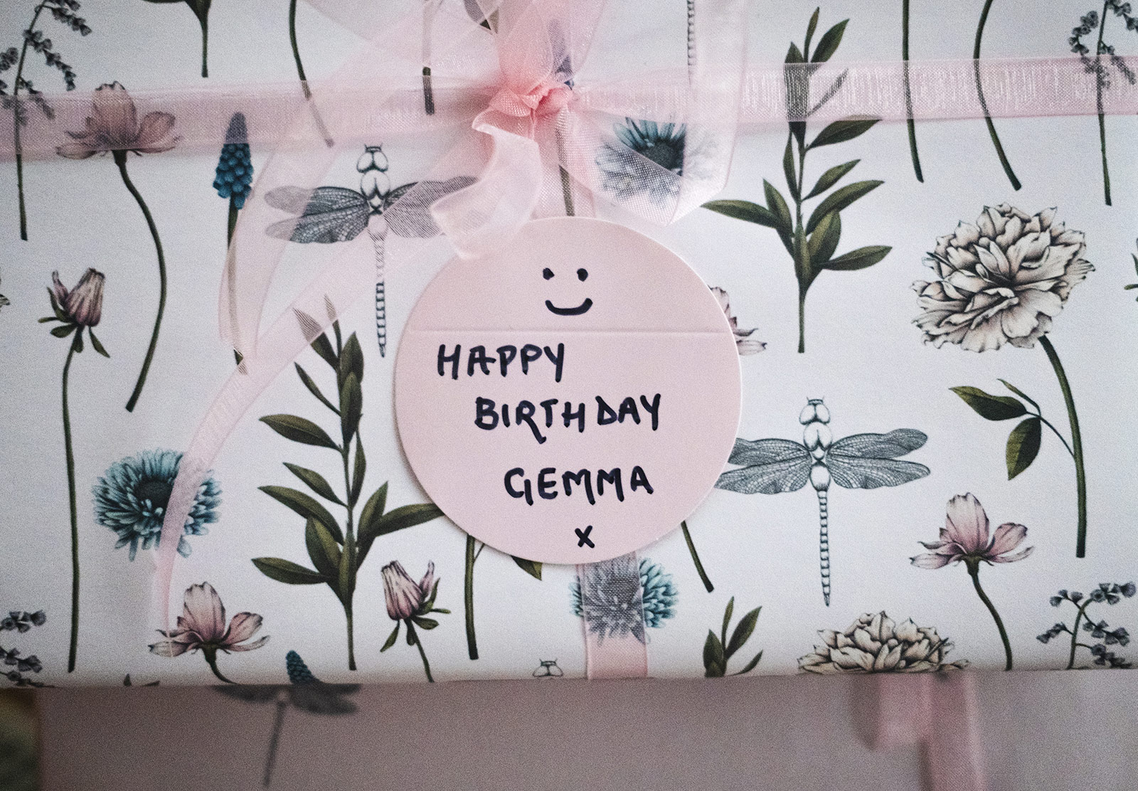 Floral wrapping paper