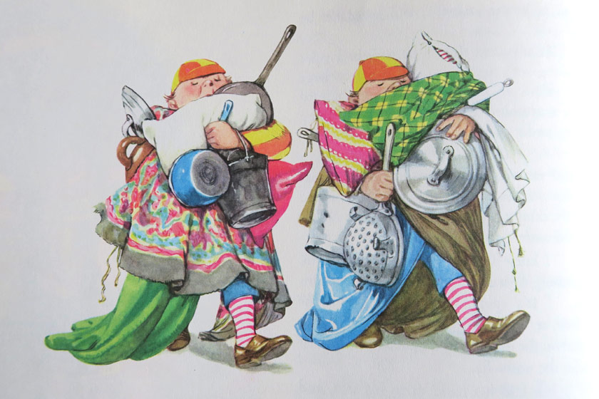 Illustrated people