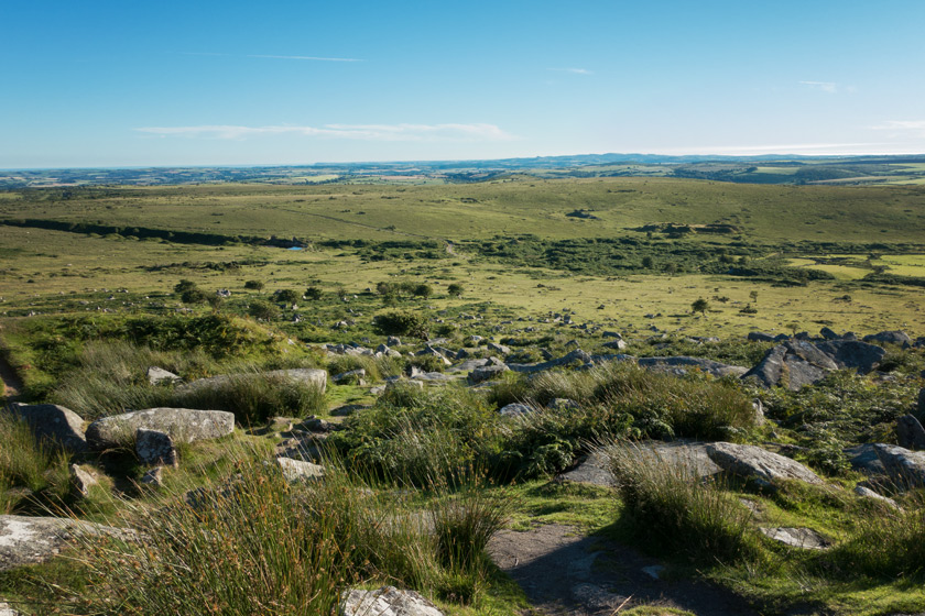 Views over Bodmin Moor