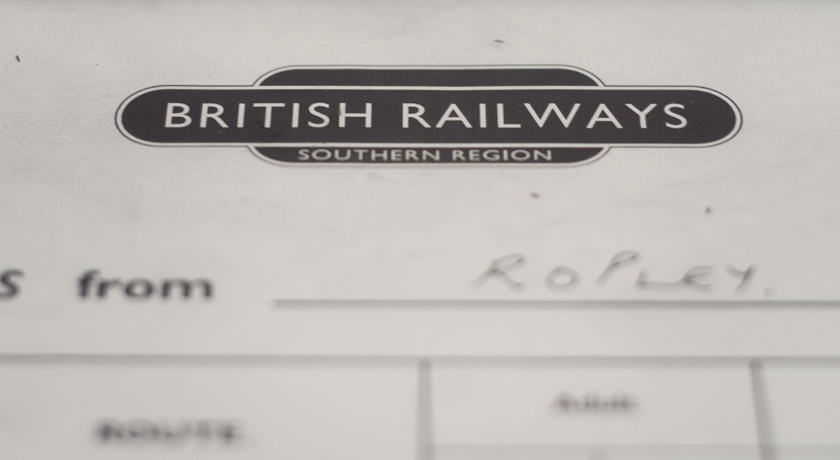 Vintage black and white logo