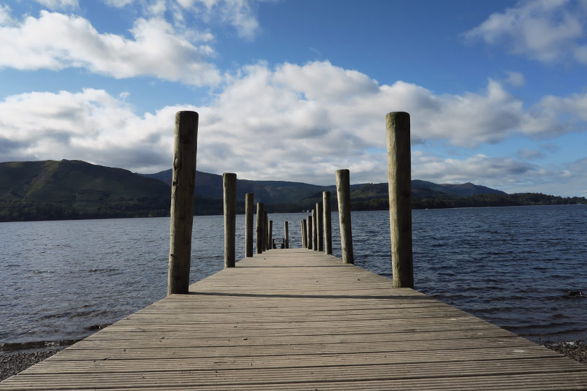 Lake jetty