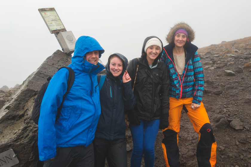 People at Steinn rock