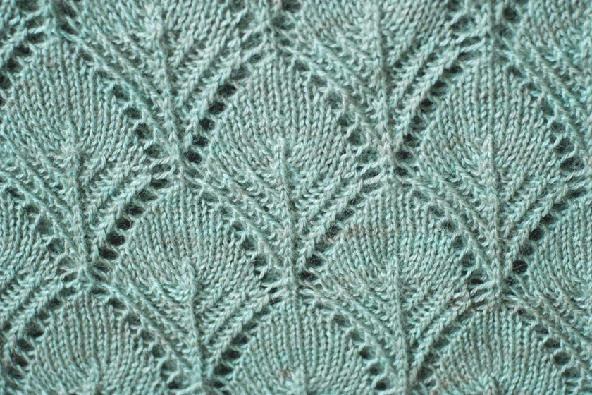Closeup of Fantoosh pattern