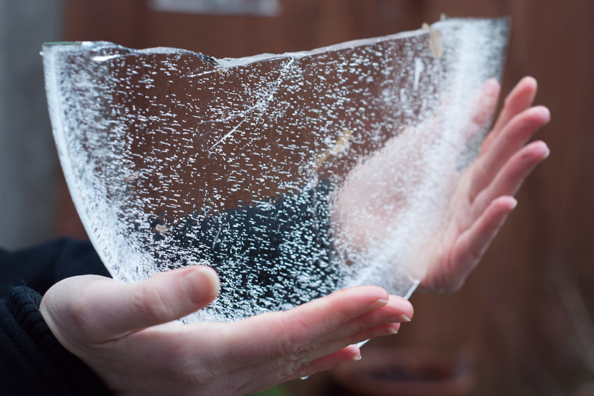 Slab of ice