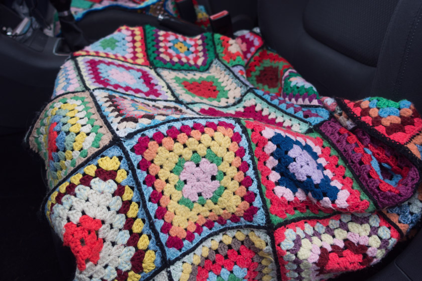 Colourful granny squares