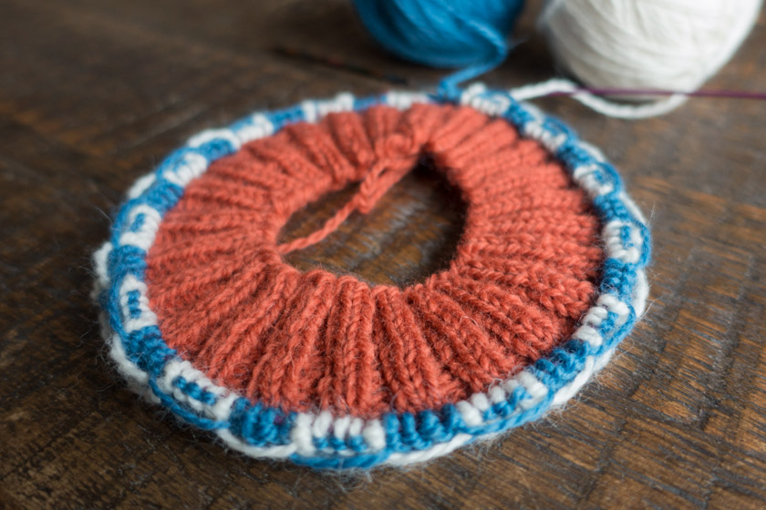 Hat ribbing
