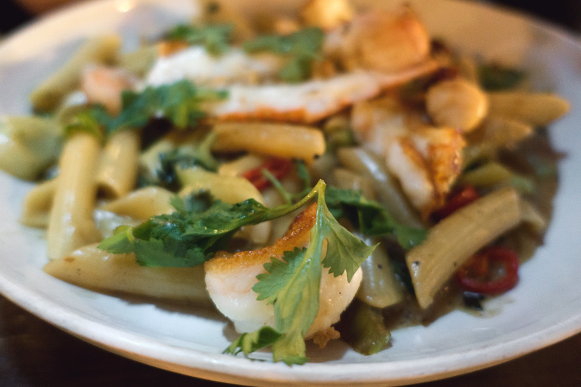 Seafood pasta