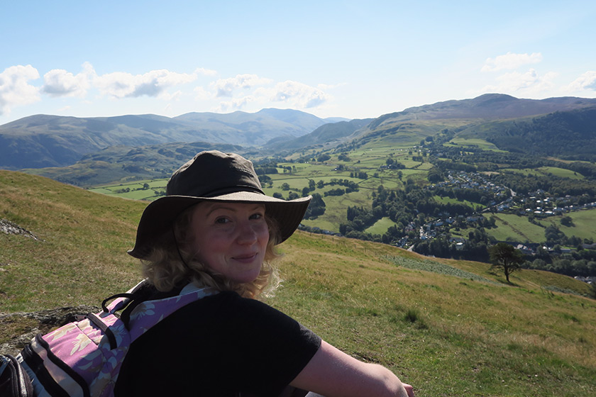 Me on the Latrigg summit
