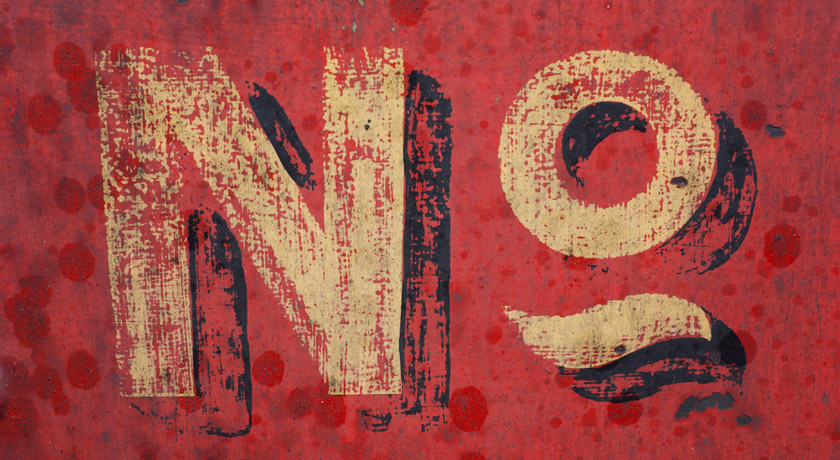 Hand painted lettering on steam train