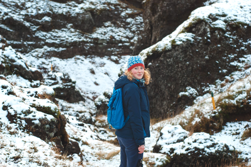 Me in rocky terrain