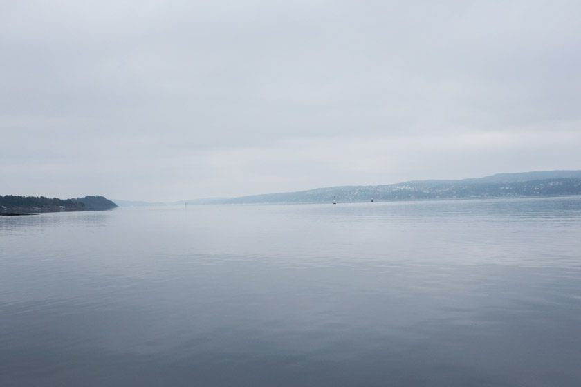 Misty water