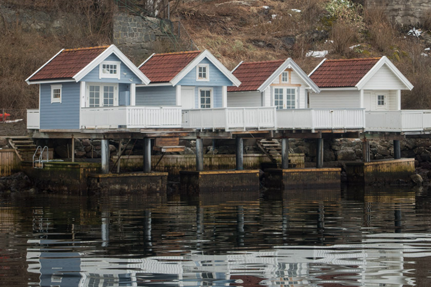 Norwegian wooden houses