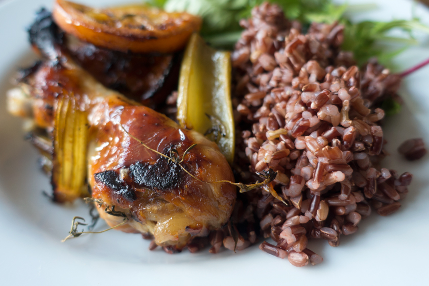 Golden chicken and rice