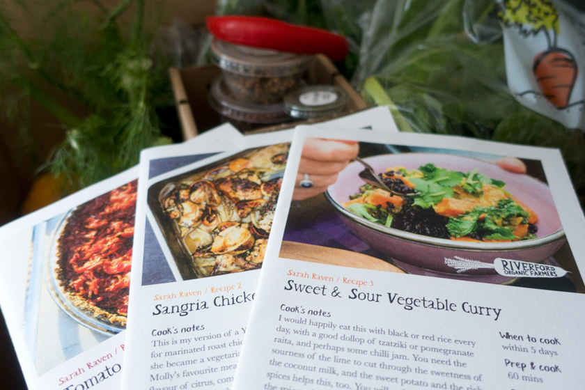 Recipe cards