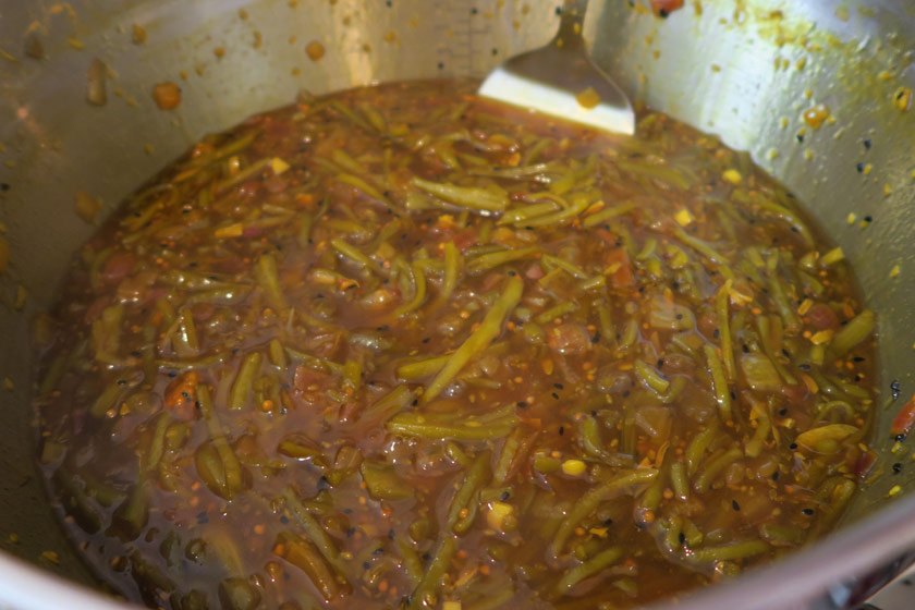 Cooking chutney