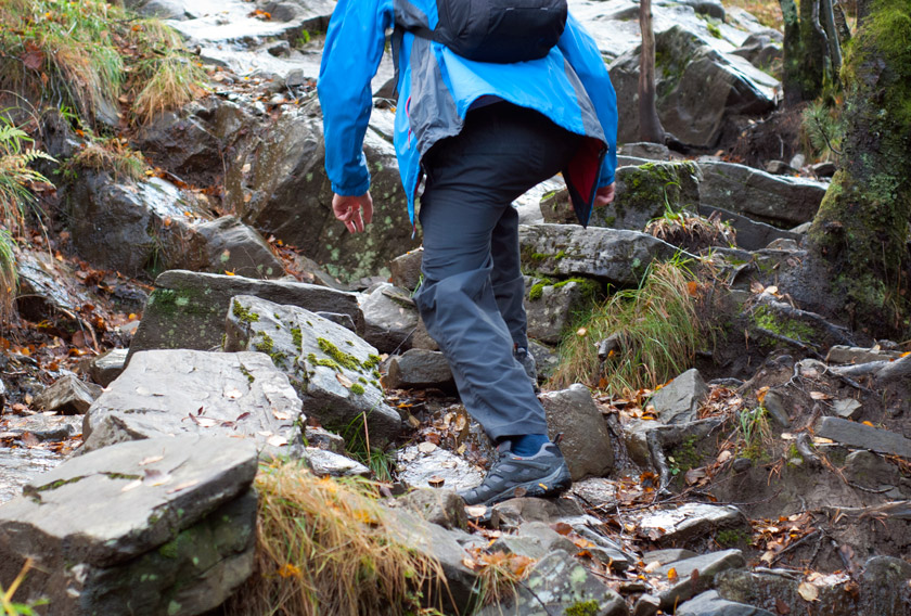 Rocky trail