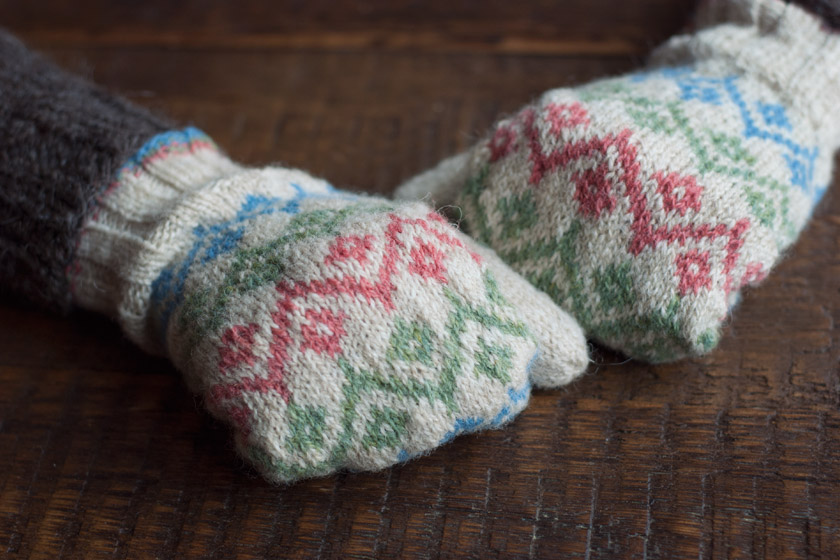 Closeup of pattern detail