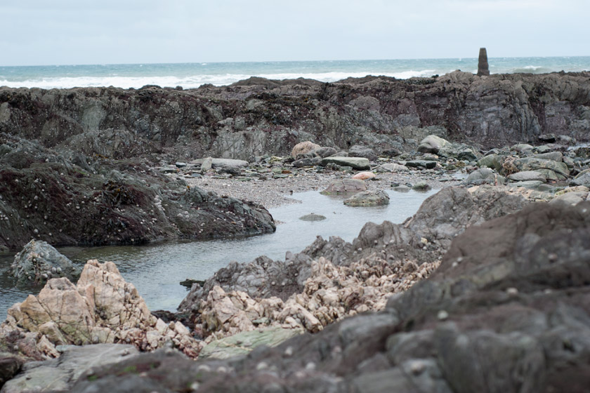 Rocks on the beach