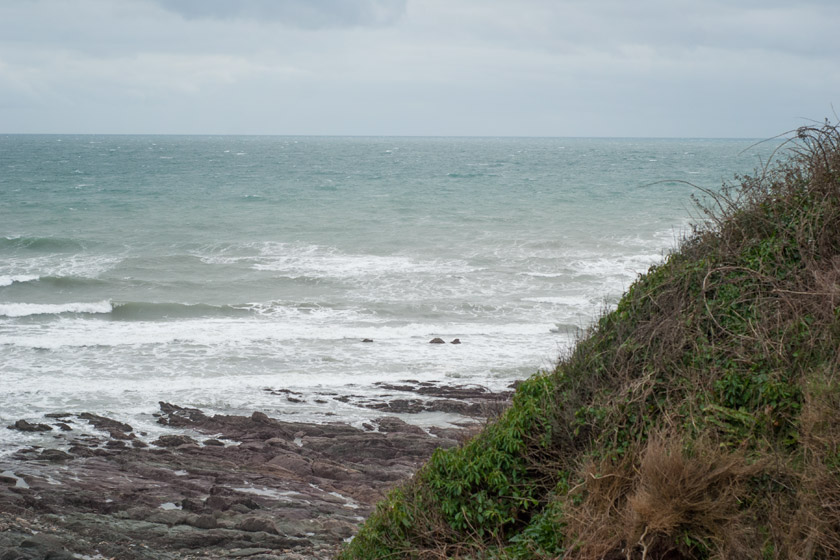 View over the beach