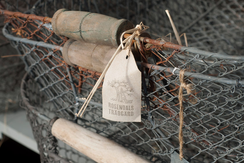 Rusty wire baskets
