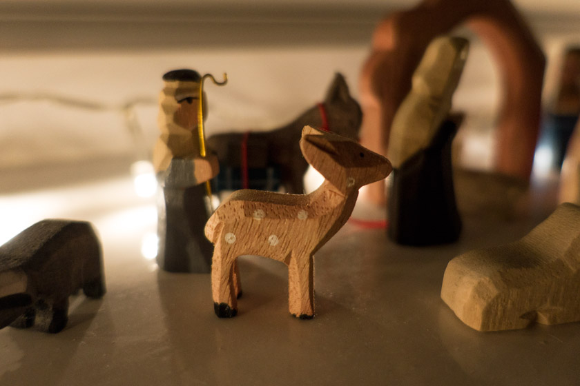 Wooden deer