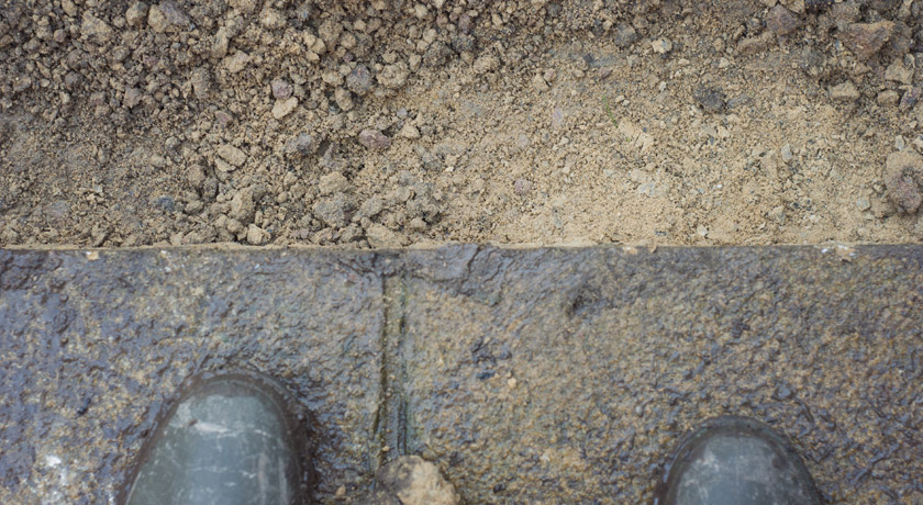 Square paving edges