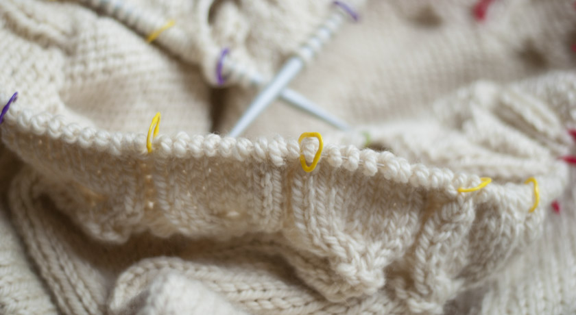 Knitted owls