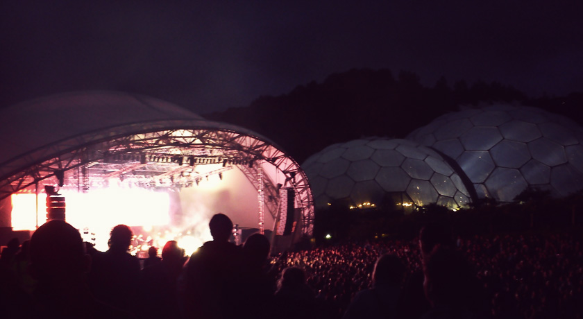 Sigur Ros stage at the Eden Project