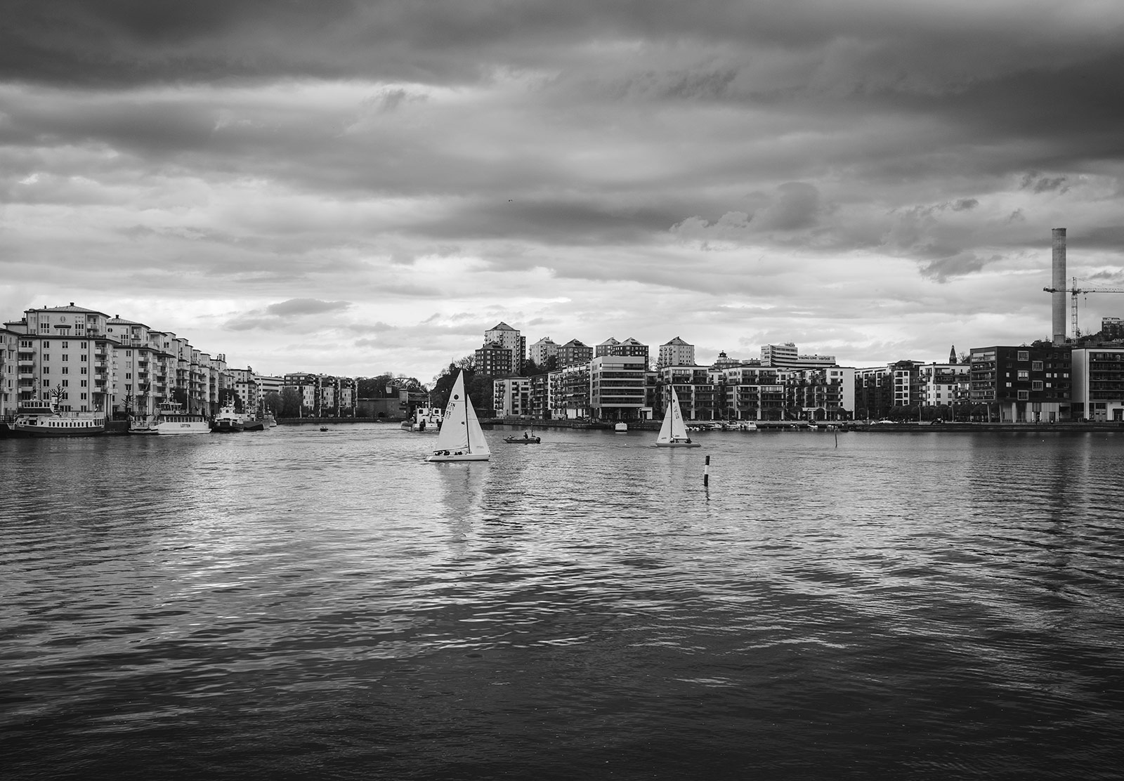 Boats on water