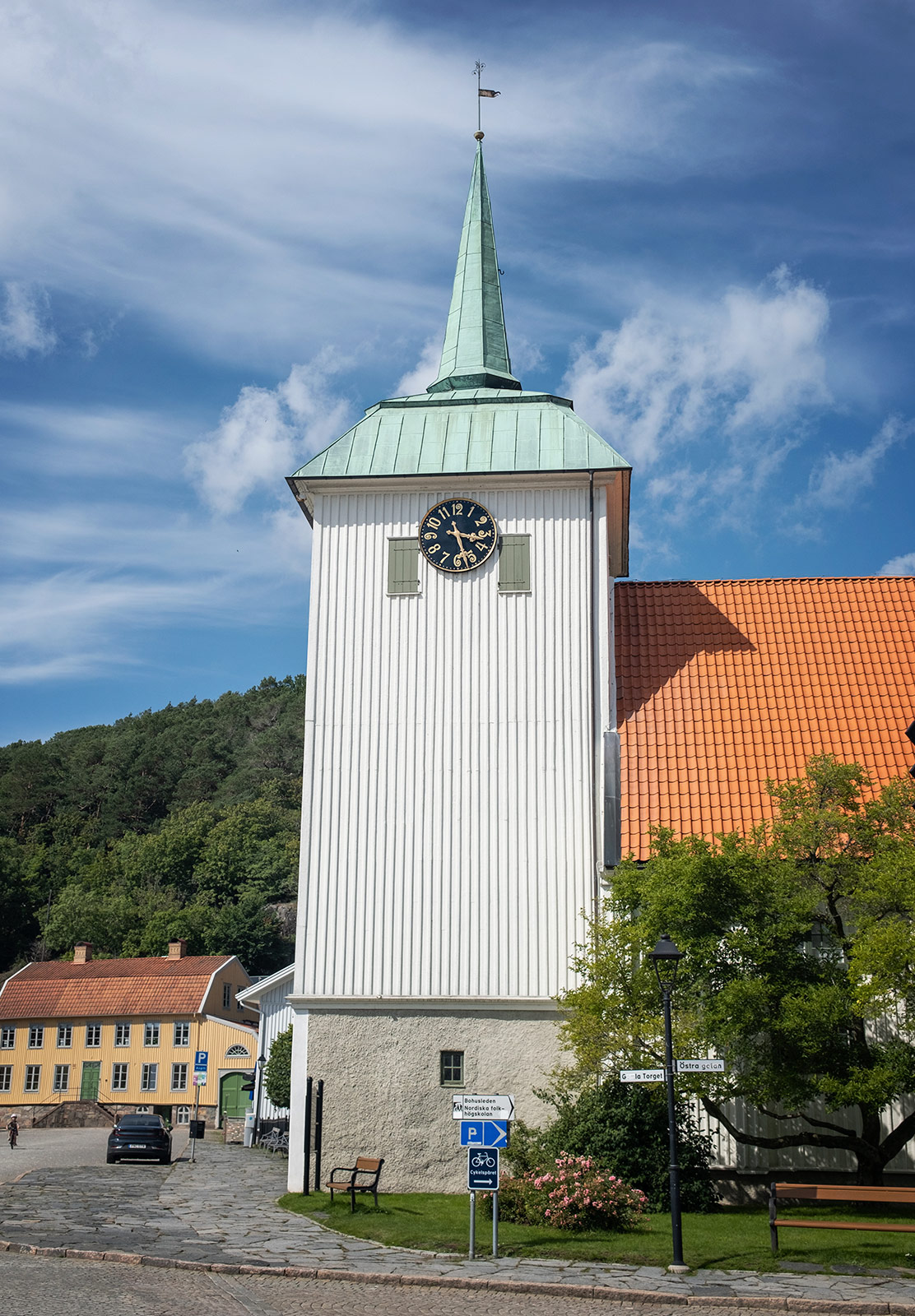 Wood clab church