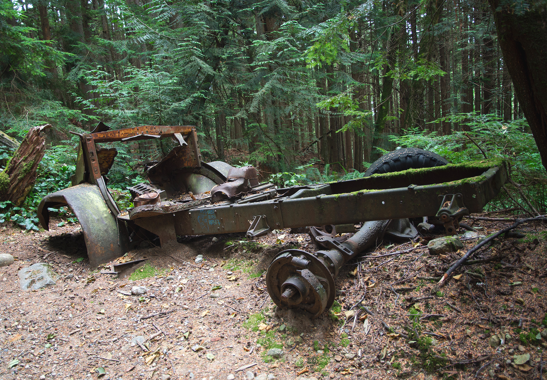 Pile of metal parts