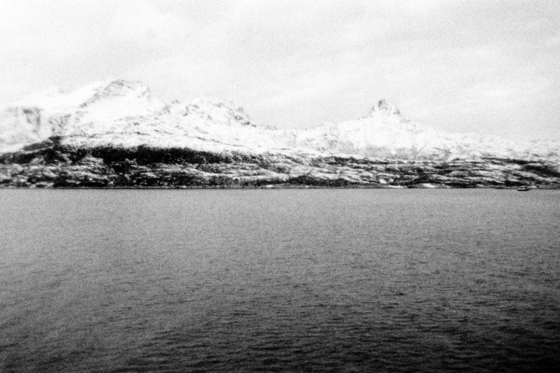 Snow covered mountains