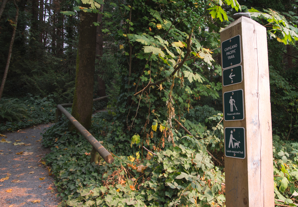 Footpath signpost