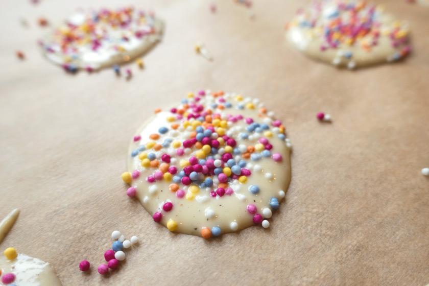 White chocolate jazzies