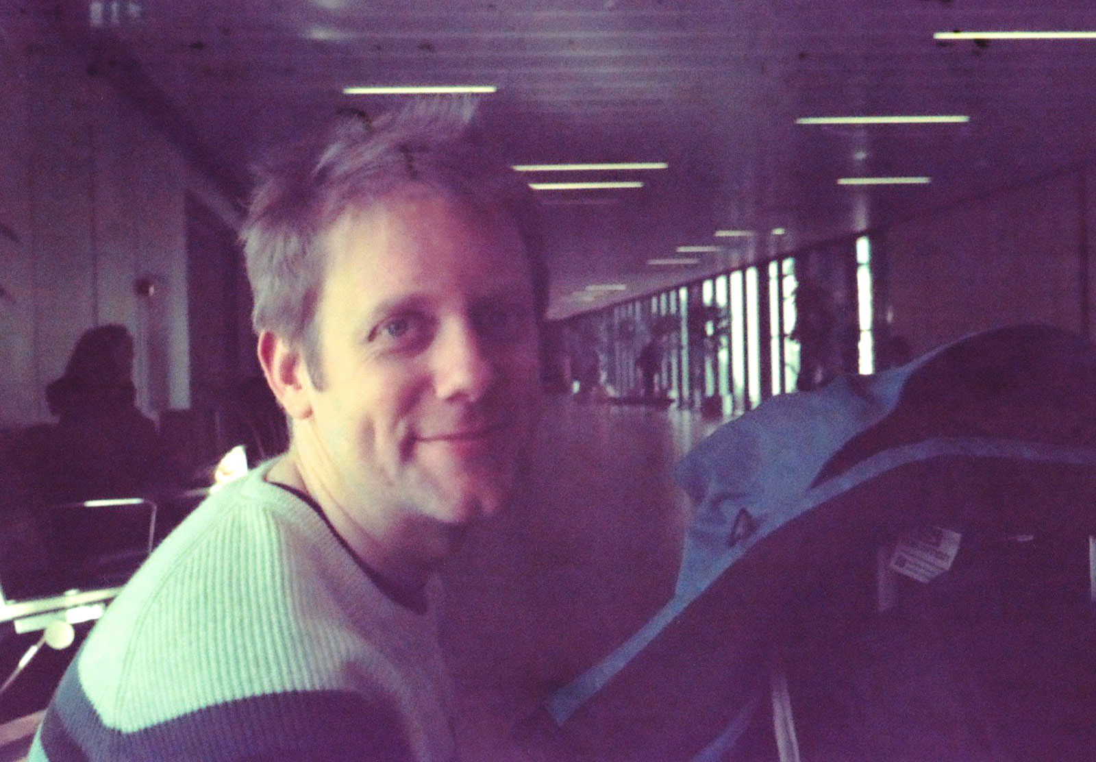 Man smiling