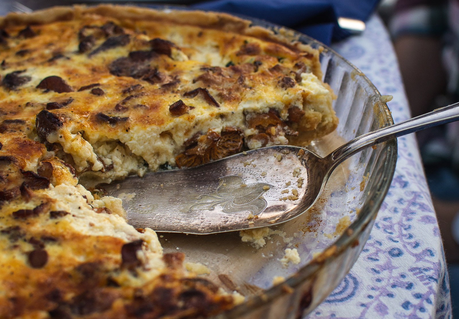 Mushroom pie