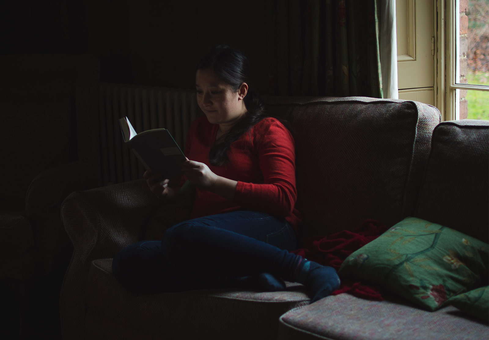 Woman reading