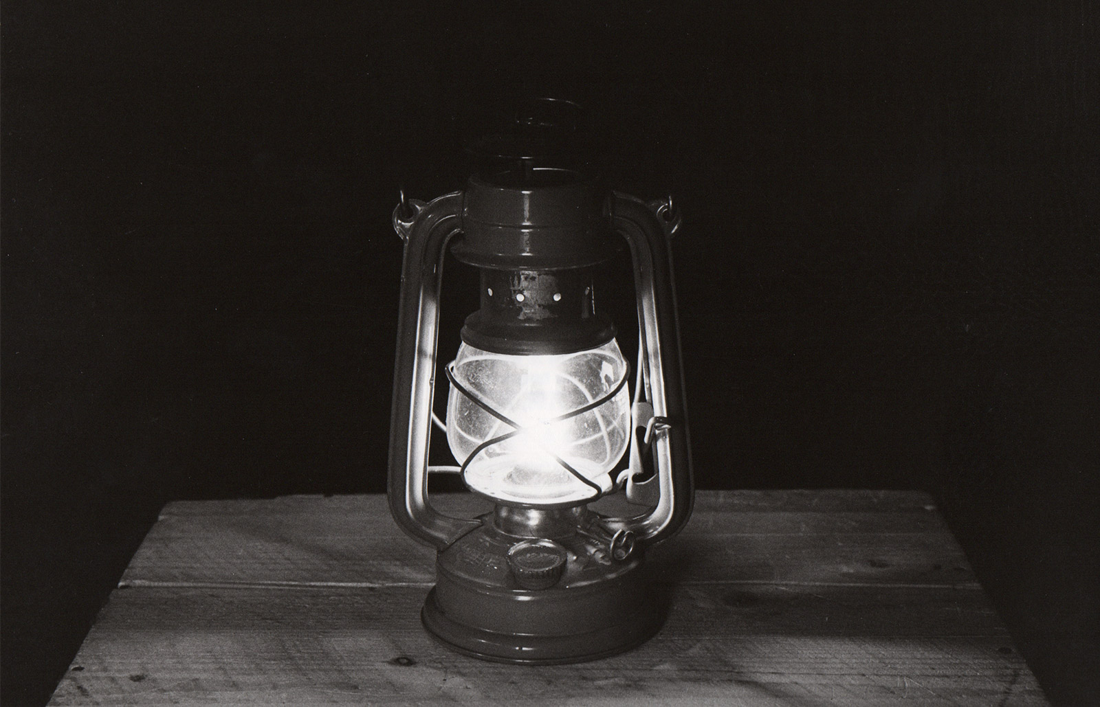 Lamp at night