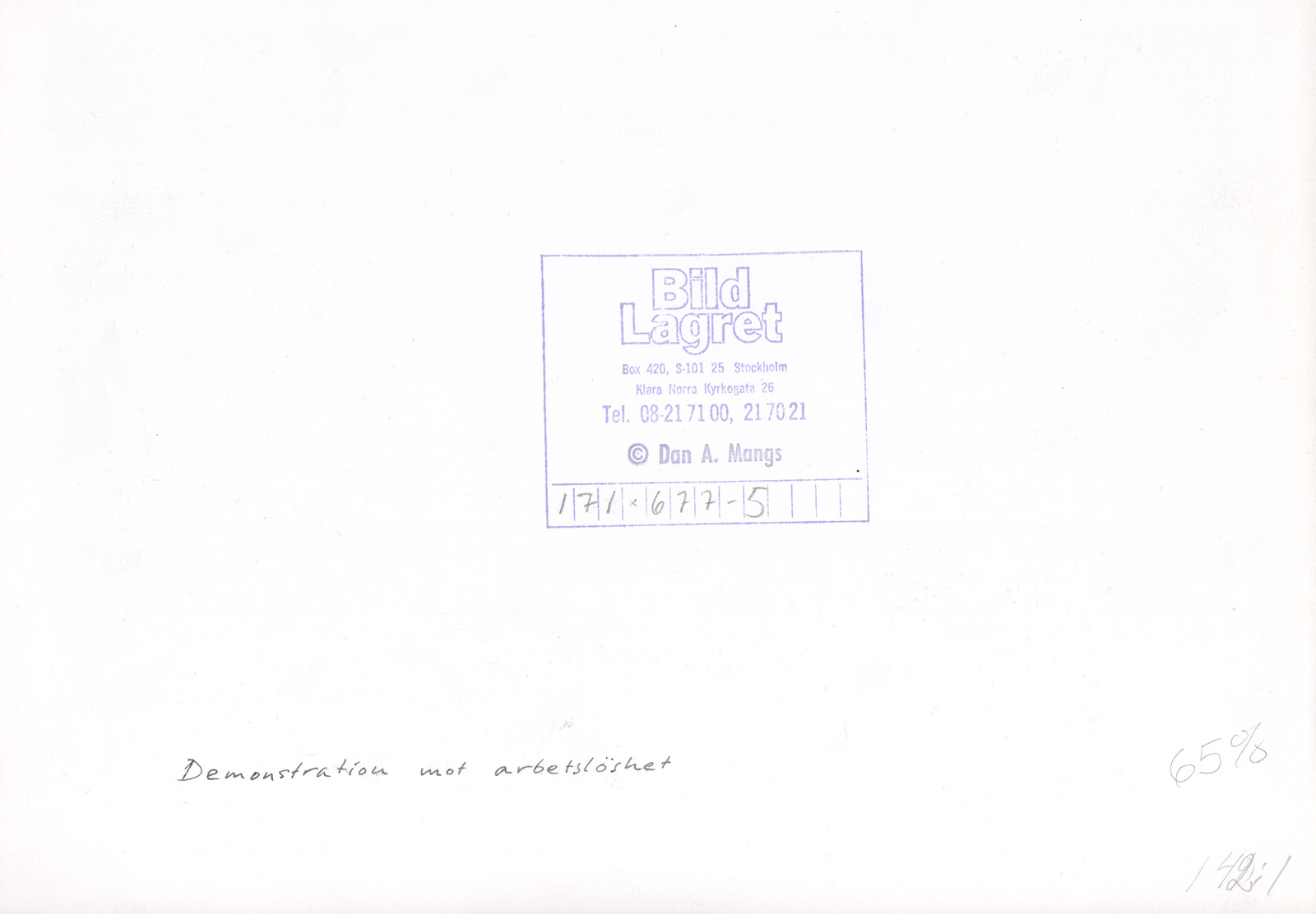 Text on back of photo