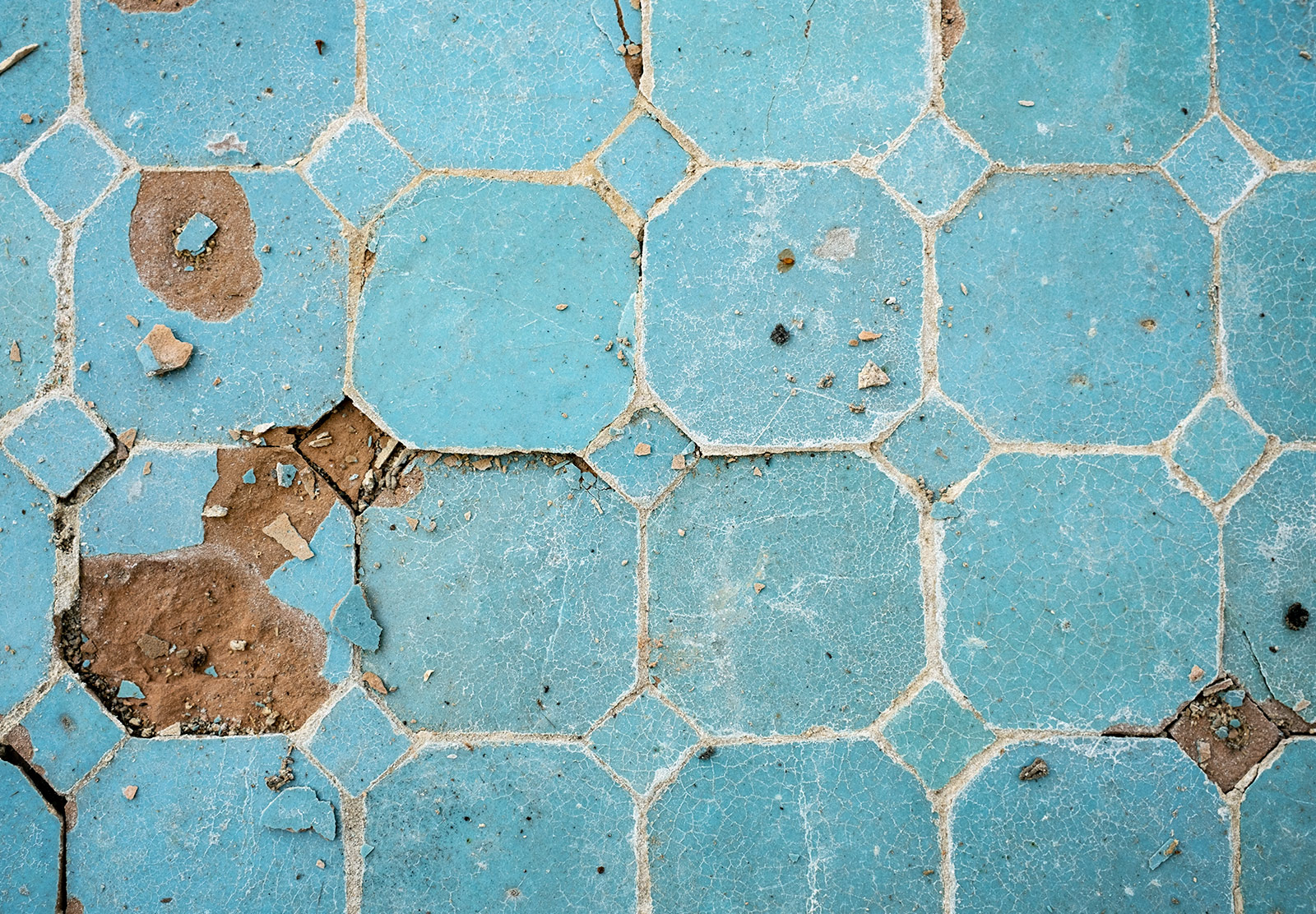 Blue tiles