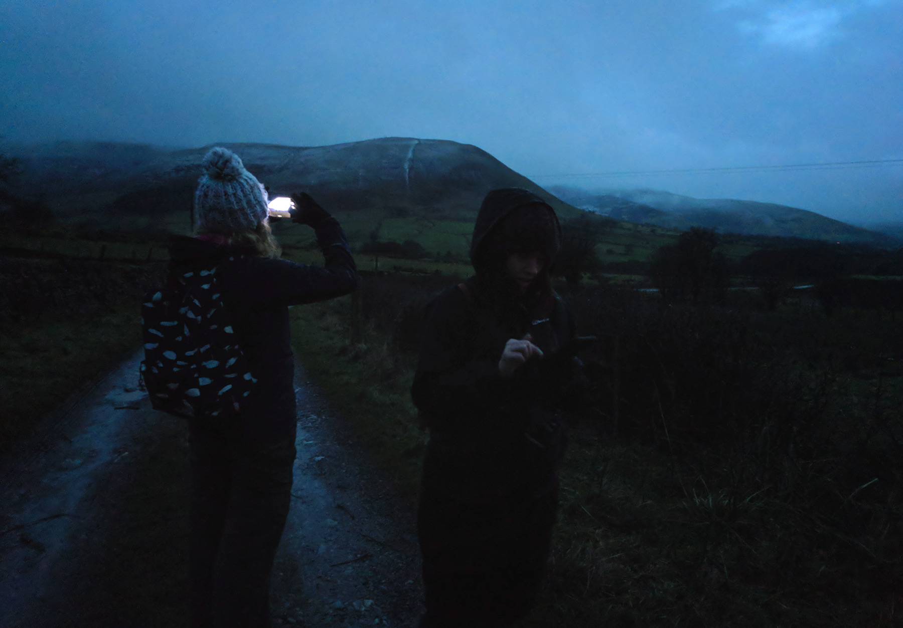 Figures in the dark