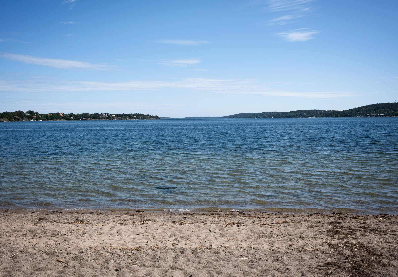 Blue sea and sky