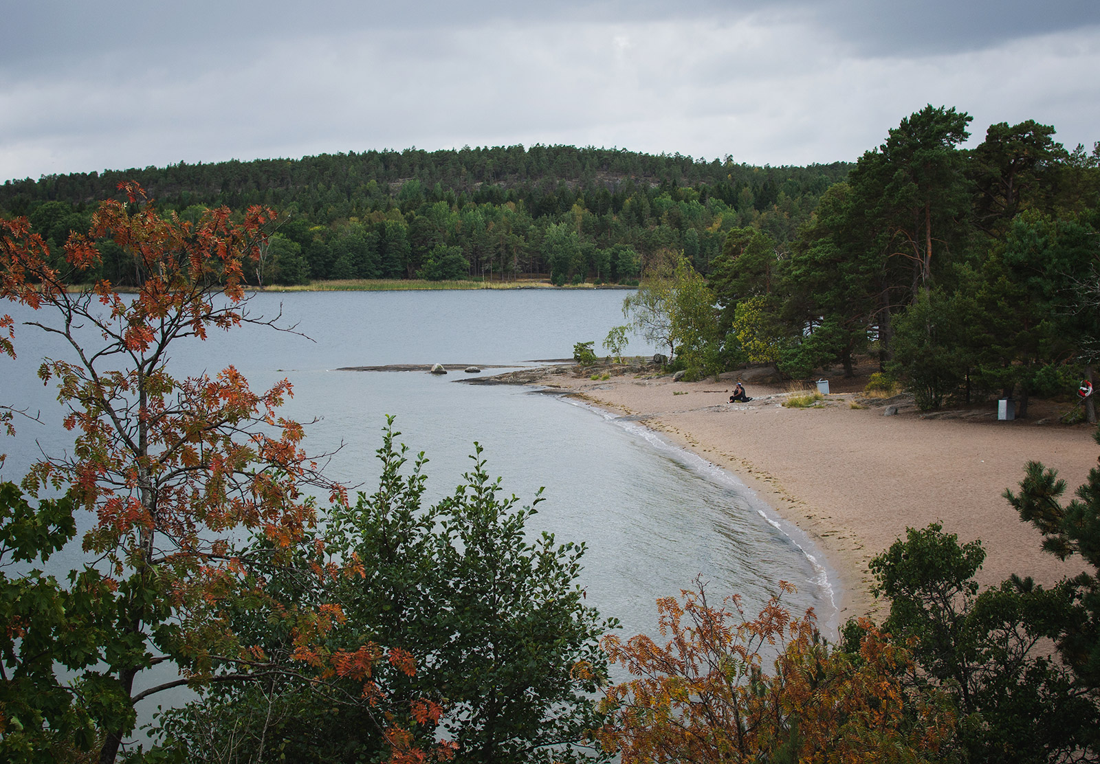 Sandy beach