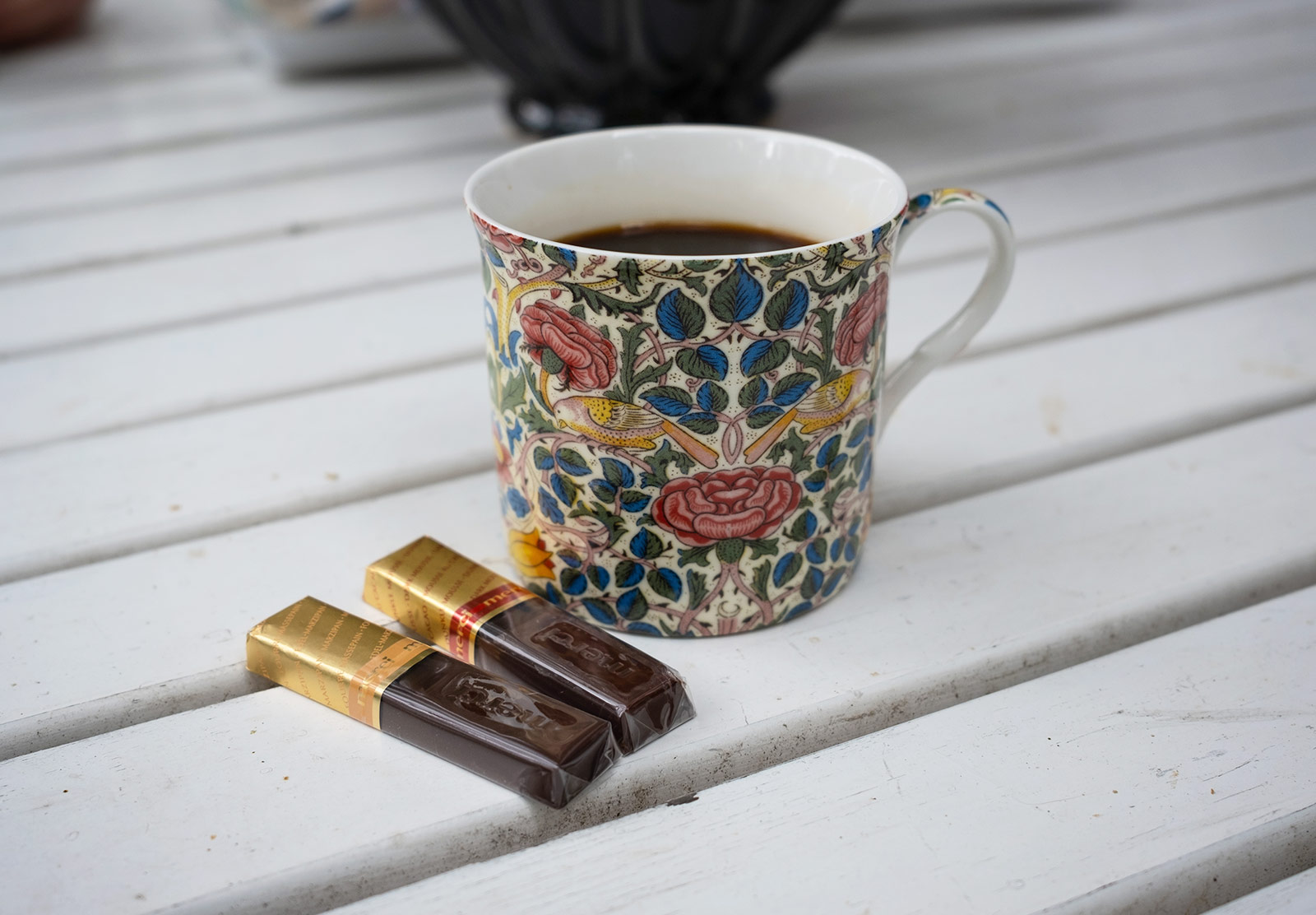 Coffee and chocolate